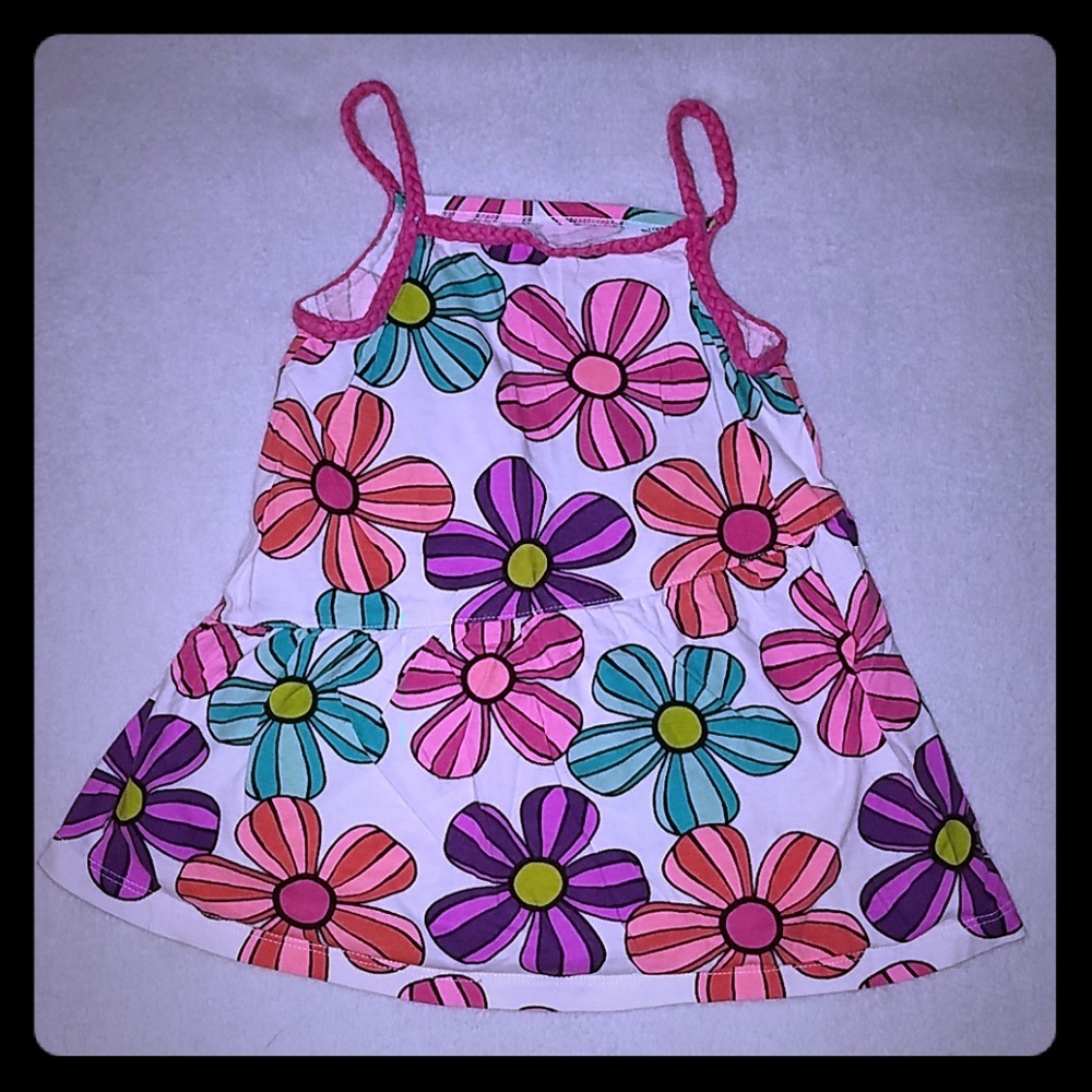 Jumping Beans Girls Spaghetti Strap Top sz 4T